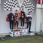 Auftaktrennen auf der Schumi-Kartbahn in Kerpen. 2. Platz für Max Ohsenbrink